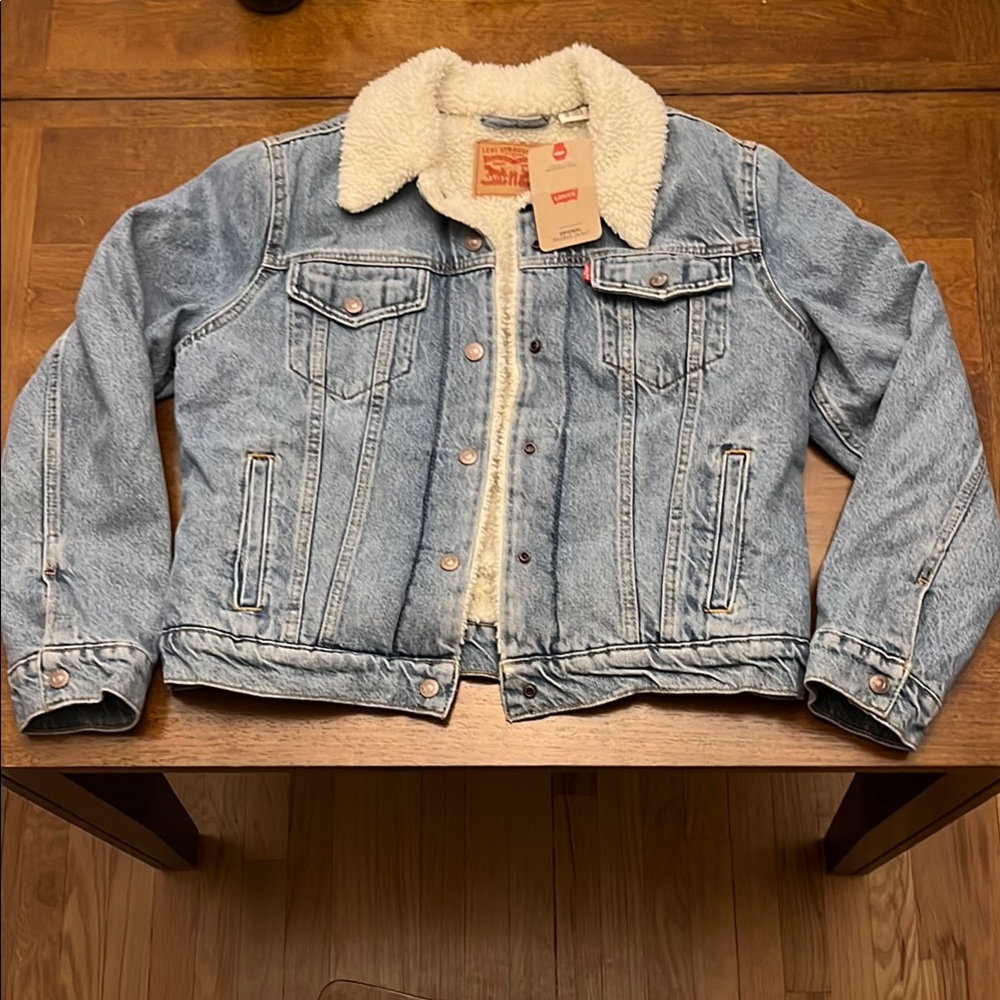 Levi's Original Trucker Jacket with Sherpa Lining